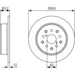 Bremsscheibe HA 0 986 479 339 Bremsscheibe HA 0 986 479 339