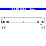 ATE Bremsschlauch 24.5229-0185.3 ATE Bremsschlauch 24.5229-0185.3