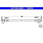 ATE Bremsschlauch 24.5108-0266.3 ATE Bremsschlauch 24.5108-0266.3