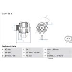 Lichtmaschine 0 986 049 640 Lichtmaschine 0 986 049 640