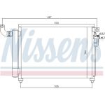 Nissens Klimakondensator PKW 940003 Nissens Klimakondensator PKW 940003