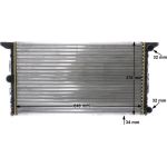 MAHLE Kühler, Motorkühlung CR 1534 000S MAHLE Kühler, Motorkühlung CR 1534 000S