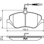 Bosch Bremsbelagsatz 0 986 494 484 Bosch Bremsbelagsatz 0 986 494 484