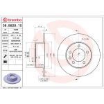 72 482 031 Bremsscheibe HA 08.B829.10 72 482 031 Bremsscheibe HA 08.B829.10