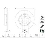 Bremsscheibe 0 986 479 H49 Bremsscheibe 0 986 479 H49