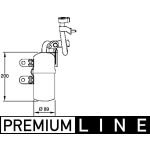 MAHLE Trockner, Klimaanlage AD 280 000P MAHLE Trockner, Klimaanlage AD 280 000P