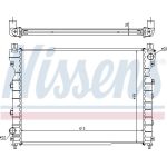 Nissens Wasserkühler PKW 64310A Nissens Wasserkühler PKW 64310A