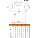 Denim-Poloshirt, Schwarz, Größe Xl 81-659-XL Denim-Poloshirt, Schwarz, Größe Xl 81-659-XL