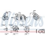 NISSENS Turbolader 93147 NISSENS Turbolader 93147