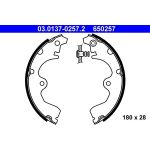 Bremsbackensatz 03.0137-0257.2 Bremsbackensatz 03.0137-0257.2