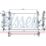 Wasserkühler PKW 630786 Wasserkühler PKW 630786