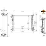 NRF Kühler 509614A NRF Kühler 509614A
