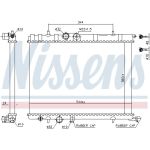NISSENS Motorkühler 63502 NISSENS Motorkühler 63502