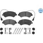 Bremsbelagsatz Fiat P. Ducato 06- Adowno— 1600Kg 025 244 6619/W1 Bremsbelagsatz Fiat P. Ducato 06- Adowno— 1600Kg 025 244 6619/W1