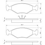 Bosch Bremsbelagsatz 0 986 424 514 Bosch Bremsbelagsatz 0 986 424 514