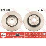 86 481 054 Bremsscheibe VA DF6180S