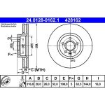 Bremsscheibe Volvo P. S60/S80/V60/V70/Xc70 06 24.0128-0162.1 Bremsscheibe Volvo P. S60/S80/V60/V70/Xc70 06 24.0128-0162.1