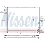 Nissens Wasserkühler PKW 64325 Nissens Wasserkühler PKW 64325