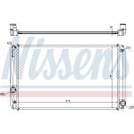 Nissens Wasserkühler PKW 64678A