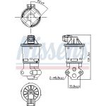 Nissens AGR-Ventil 98354 Nissens AGR-Ventil 98354