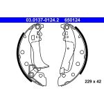 ATE Bremsbacken 03.0137-0124.2 ATE Bremsbacken 03.0137-0124.2