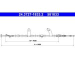 ATE Handbremsseil 24.3727-1833.2