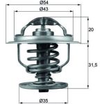Thermostateinsatz mit Dichtung TX 109 87D Thermostateinsatz mit Dichtung TX 109 87D