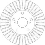 82 481 175 Bremsscheibe VA DF6679 82 481 175 Bremsscheibe VA DF6679