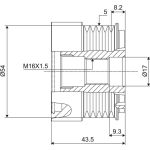 Generatorfreilauf 588007