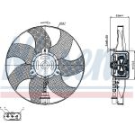 Kühlerlüfter PKW 85543 Kühlerlüfter PKW 85543