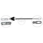A.B.S. Handbremsseil Seilzug Festellbremse K13884 A.B.S. Handbremsseil Seilzug Festellbremse K13884