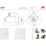S3128 AS-PL Anlasser (Starter) S3128