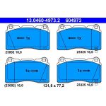 Bremsbelagsatz Mitsubishi P. Carisma/Lancer 2.0 16V 99-06 13.0460-4973.2 Bremsbelagsatz Mitsubishi P. Carisma/Lancer 2.0 16V 99-06 13.0460-4973.2