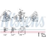NISSENS Turbolader 93255 NISSENS Turbolader 93255