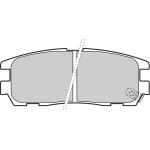 Valeo Bremsbelagsatz 598507 Valeo Bremsbelagsatz 598507