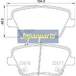Japanparts Bremsbeläge PP-K15AF