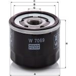 Mann & Hummel Ölfilter PKW W 7069 Mann & Hummel Ölfilter PKW W 7069