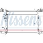Wasserkühler PKW 630732 Wasserkühler PKW 630732