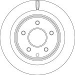Bremsscheibe Nissan T. X-Trail DF4745