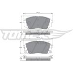 TOMEX brakes Bremsbelagsatz, Scheibenbremse TX 17-47 TOMEX brakes Bremsbelagsatz, Scheibenbremse TX 17-47