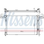 Nissens Wasserkühler PKW 62784A Nissens Wasserkühler PKW 62784A
