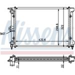 Wasserkühler PKW 651631 Wasserkühler PKW 651631