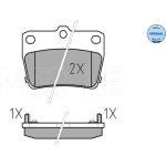 Bremsbelagsatz Toyota T. Rav-4 1.8/2.0/2.0D 00- Mit Sensor 025 236 5614/W Bremsbelagsatz Toyota T. Rav-4 1.8/2.0/2.0D 00- Mit Sensor 025 236 5614/W