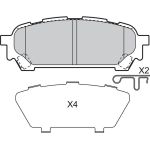 Valeo Bremsbelagsatz 598875