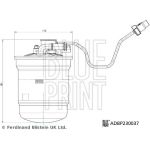 BLUE PRINT Kraftstofffilter ADBP230037 BLUE PRINT Kraftstofffilter ADBP230037