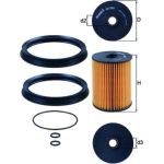 MAHLE Kraftstofffilter KX 504D MAHLE Kraftstofffilter KX 504D