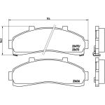 BREMBO Bremsklötze VA P 24 041 BREMBO Bremsklötze VA P 24 041