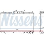 Nissens Wasserkühler PKW 64643A Nissens Wasserkühler PKW 64643A