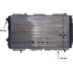 MAHLE Kühler, Motorkühlung CR 2174 000S MAHLE Kühler, Motorkühlung CR 2174 000S