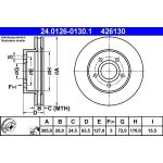 Bremsscheibe Jeep P. Grand Cherokee 2,7-3,1 D/4,0-4,7 4X4 99-05 24.0126-0130.1 Bremsscheibe Jeep P. Grand Cherokee 2,7-3,1 D/4,0-4,7 4X4 99-05 24.0126-0130.1